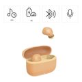 hama �freedom buddy ii� bluetooth� headphones tws earbuds voice control orange extra photo 4