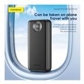 power bank foneng px101 pd 225w 10000mah with 2 usb a 1 usb c ports black extra photo 1