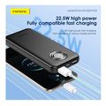 power bank foneng px101 pd 225w 10000mah with 2 usb a 1 usb c ports black extra photo 2