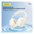 wireless stereo headphones foneng bl58 beige extra photo 1