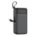 xo pr280 powerbank 30000mah usb a type c micro lightning extra photo 1