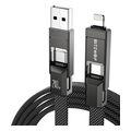 blitzwolf bw hdc7 4 se 1 kalodio usb c lightning 240w 12m mayro extra photo 1