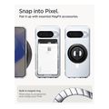 spigen ultra hybrid magsafe clear white for google pixel 10 pro pixel 10 extra photo 3
