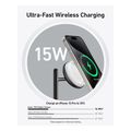 anker maggo 3 in 1 wireless charging stand black 15w extra photo 2