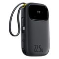 powerbank baseus enerfill fc31 10000mah 225w qc pd black extra photo 1
