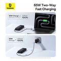 powerbank baseus free2pull 20000mah 65w pd black extra photo 4