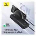 powerbank baseus bipow 2 10000mah 20w qc pd black p10077101113 00 extra photo 2