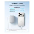 powerbank anker nano 10000mah 45w qc pd white a1638h21 extra photo 2