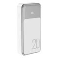 powerbank xo design pr249 20000mah 225w qc pd white extra photo 1