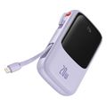 powerbank baseus qpow pro 20000mah 20w qc pd purple ppqd030005 extra photo 1 powerbank baseus qpow pro 20000mah 20w qc pd purple ppqd030005 extra photo 1