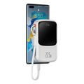 powerbank baseus qpow pro 10000mah 225w qc pd white ppqd020102 extra photo 5