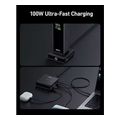 wall charger anker for powerbank prime 100w 3a 1 x pogo pin 1 x usb c 2 x usb a black a1902311 extra photo 4