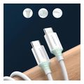 ugreen type c to type c cable us264 60w 3a 05m white extra photo 3
