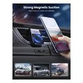 ugreen magnetic car holder waterfall universal black extra photo 1