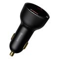 baseus car charger superme 100w 5a 1 x usb a 1 x type c with type c cable black tzcczx 01 extra photo 3