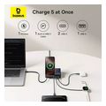baseus nomos qi desktop charger 5in1 140w 5a 1 x usb a 2 x type c black p10178800123 00 extra photo 2