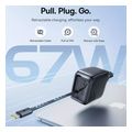 baseus wall charger enercore cj11 67w 335a 2 x type c with type c cable black e0121e00 extra photo 5 baseus wall charger enercore cj11 67w 335a 2 x type c with type c cable black e0121e00 extra photo 5
