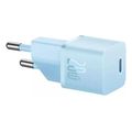 baseus wall charger gan mini 1c 20w 3a 1 x type c blue ccgn050103 extra photo 4