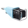 baseus wall charger gan mini 1c 20w 3a 1 x type c blue ccgn050103 extra photo 6