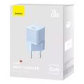 baseus wall charger gan mini 1c 20w 3a 1 x type c blue ccgn050103 extra photo 7