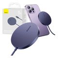 baseus wireless charger simple mini3 15w 167a purple extra photo 1