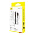 baseus dura series 100w 5a type c to type c cable baseus dura series 100w 5a 1m gold extra photo 3