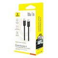 baseus dynamic 4 series 100w 5a type c to type c cable 1m black extra photo 5