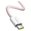 baseus dynamic 4 series 100w 5a type c to type c cable 1m pink extra photo 3