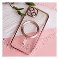 color chrome mag case for xiaomi redmi 15 4g eu 15 5g eu 17108 x 8205 x 855 rose gold extra photo 2