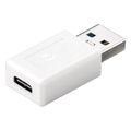 goobay 55225 usb 30 superspeed adapter usb a to usb c white extra photo 1