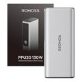 romoss ppu20 20000mah 130w powerbank silver extra photo 1