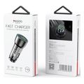 yesido y49 car charger 30w 3a 1 x usb a 1 x usb c grey extra photo 6