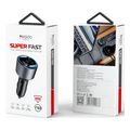 yesido y59 car charger 200w 5a 1 x usb a 2 x usb c black extra photo 6