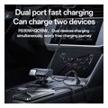 yesido y68 car charger 30w 3a 1 x usb a 1 x usb c black extra photo 1