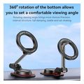 yesido c218 universal magnetic car holder black extra photo 1