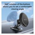 yesido c220 universal magnetic car holder black extra photo 2