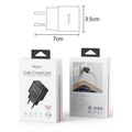 yesido yc64 30w 3a wall charger 1 x usb a 1 x usb c black extra photo 6