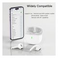 yesido tws18 bluetooth headset white extra photo 4