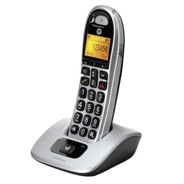 Motorola Cd301 Dect Cordless Phone With Handsfree Socket Silver