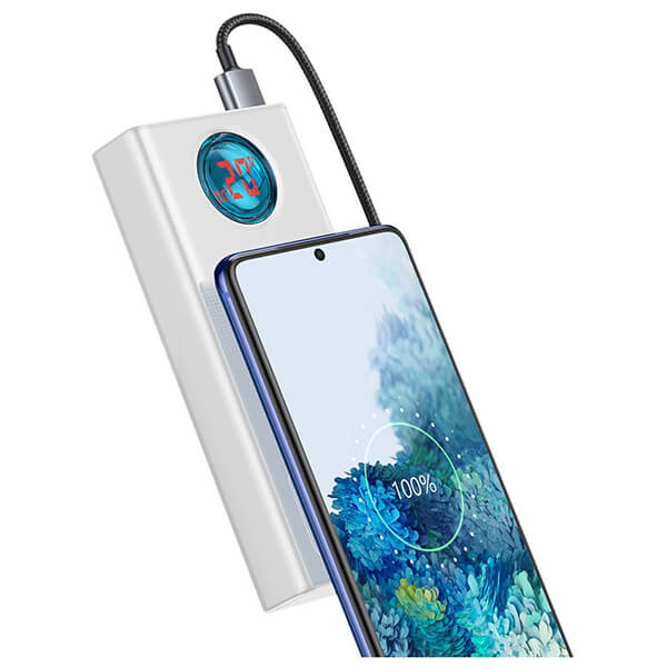 Baseus Ambilight Digital Display Quick Charge Pd3.0+qc3.0 Power Bank ...