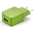 connect it ci 595 usb wall charger 1a colour line green universal photo