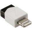 konig knm39901w sync and charge adapter 8 pin lightning male usb 20 micro b female white photo