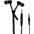 logilink hs0021 zipper stereo in ear headset black photo