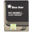 blue star premium battery for htc desire c 1200mah li ion photo
