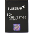 blue star premium battery for sony ericsson k310i k510i j300 w200 750mah li ion photo