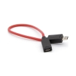 pure 5 pin to 11 pin micro usb mhl adapter cable red photo