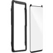 blue star tempered glass for samsung galaxy s9 full face full glue with frame small size black photo