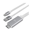 4smarts lightning to hdmi cable charging function 18m white photo