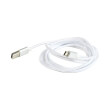 cablexpert ccb musb2b ambm 6 s cotton braided micro usb cable metal connectors 18m blister silver photo