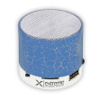 extreme xp101b bluetooth speaker fm radio flash blue photo